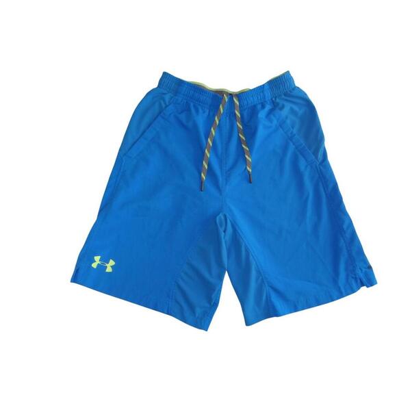Under Armour Men's Blue Performance Shorts - Picture 4 of 6